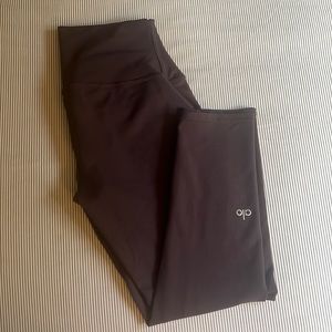 ALO Yoga Leggings - eggplant - small